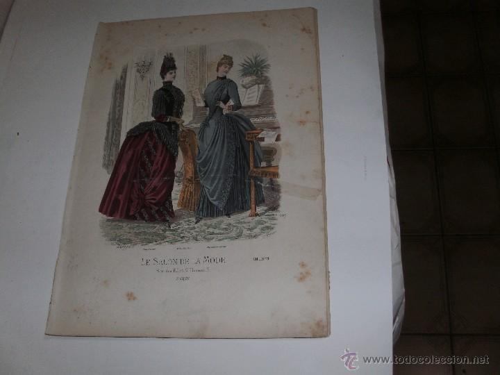 Arte: LA MODE ILLUSTR&Eacute;E - ANTIQUE ENGRAVING - - Foto 7