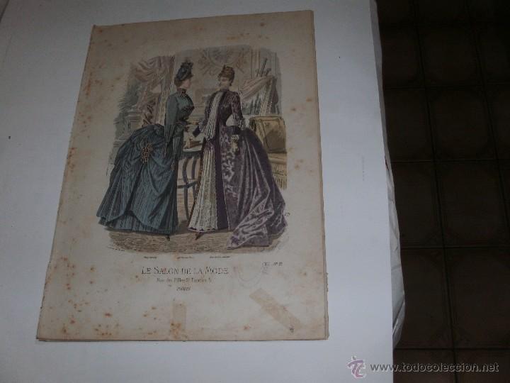 Arte: LA MODE ILLUSTR&Eacute;E - ANTIQUE ENGRAVING - - Foto 8