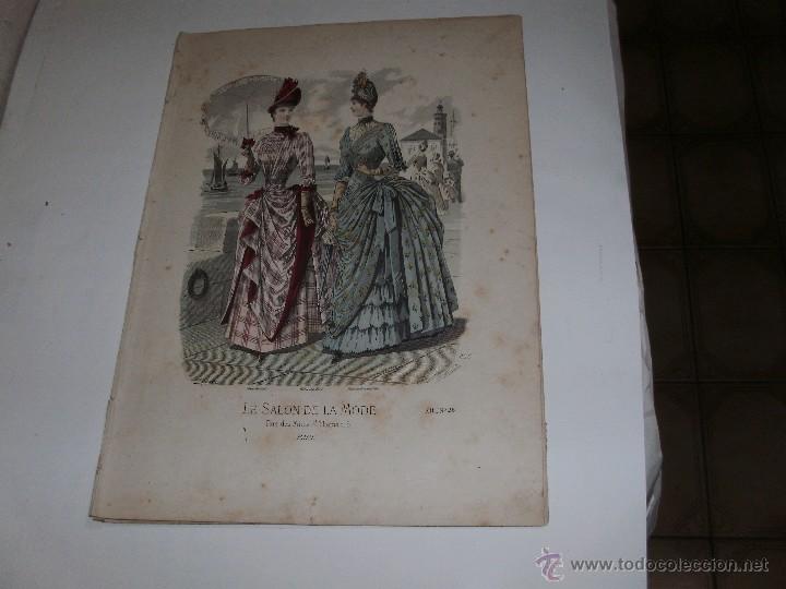 Arte: LA MODE ILUSTR&Eacute;E - ANTIQUE ENGRAVING - - Foto 1