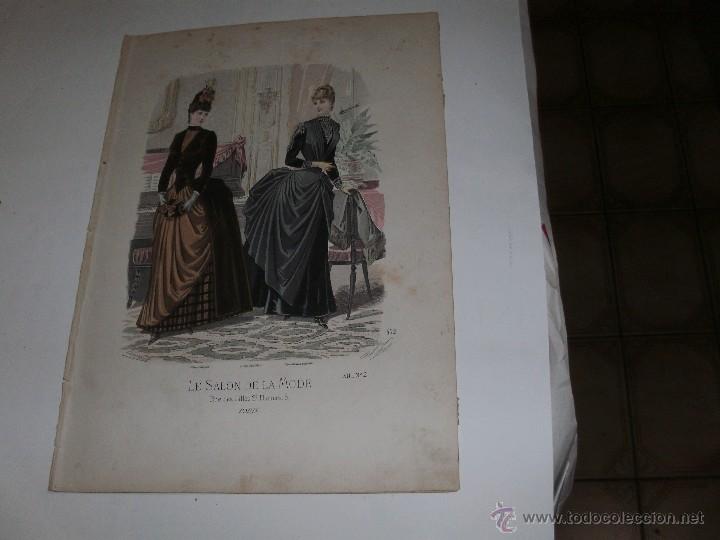 Arte: LA MODE ILUSTR&Eacute;E - ANTIQUE ENGRAVING - - Foto 5