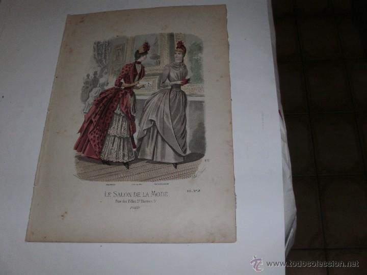 Arte: LA MODE ILUSTR&Eacute;E - ANTIQUE ENGRAVING - - Foto 6
