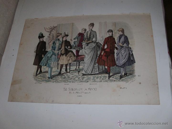 Arte: LA MODE ILUSTR&Eacute;E - ANTIQUE ENGRAVING - - Foto 7