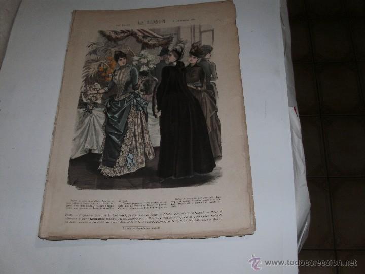 Arte: LA MODE ILUSTR&Eacute;E - ANTIQUE ENGRAVING - - Foto 8
