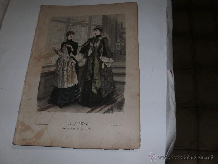 Arte: LA MODE ILUSTR&Eacute;E - ANTIQUE ENGRAVING - - Foto 2
