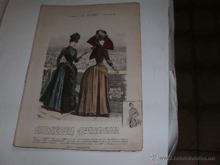 Arte: LA MODE ILUSTR&Eacute;E - ANTIQUE ENGRAVING - - Foto 4