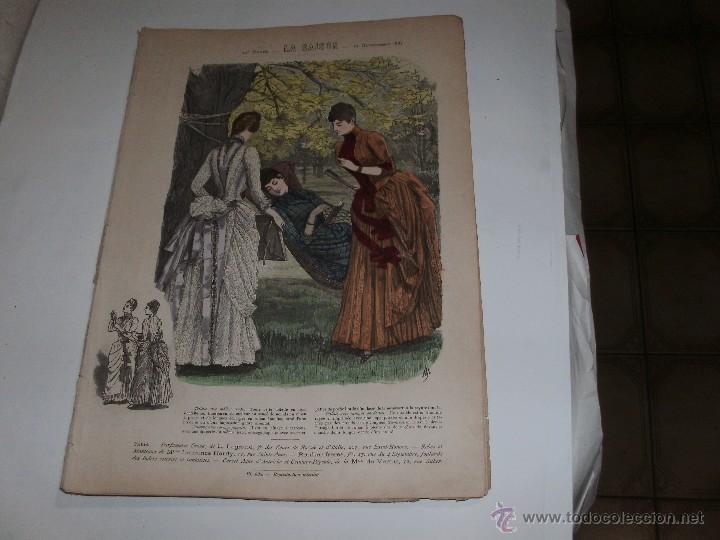 Arte: LA MODE ILUSTR&Eacute;E - ANTIQUE ENGRAVING - - Foto 5