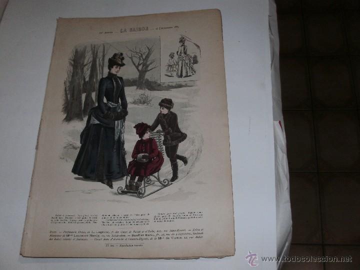 Arte: LA MODE ILUSTR&Eacute;E - ANTIQUE ENGRAVING - - Foto 6