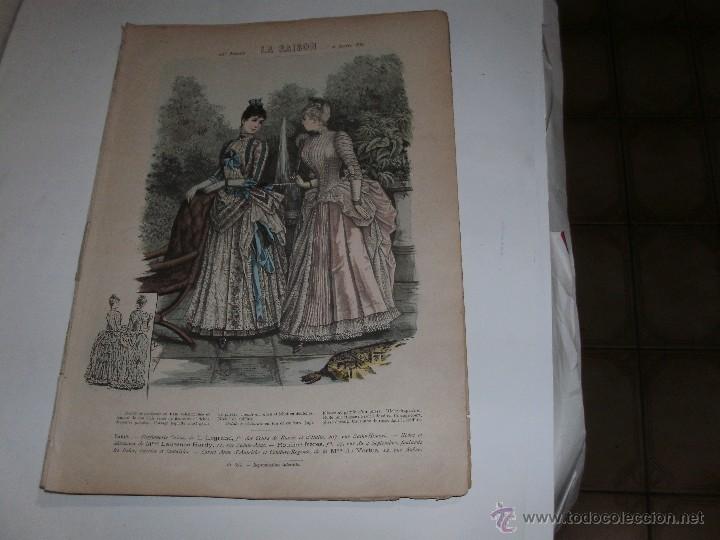 Arte: LA MODE ILUSTR&Eacute;E - ANTIQUE ENGRAVING - - Foto 7