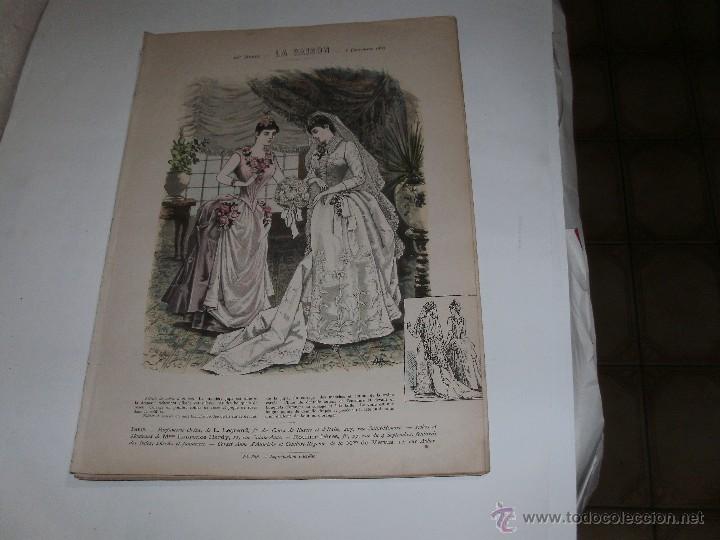 Arte: LE MODE ILLUSTR&Eacute;E - ANTIQUE ENGRAVING - - Foto 1