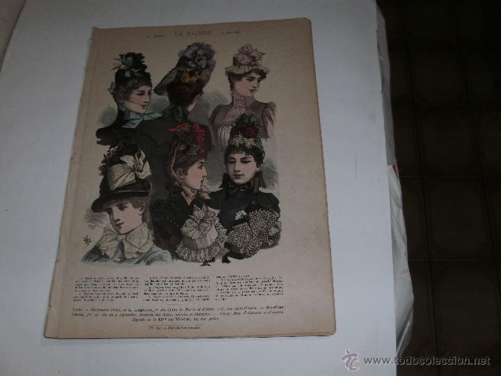 Arte: LE MODE ILLUSTR&Eacute;E - ANTIQUE ENGRAVING - - Foto 4