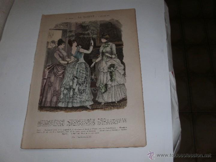Arte: LE MODE ILLUSTR&Eacute;E - ANTIQUE ENGRAVING - - Foto 5