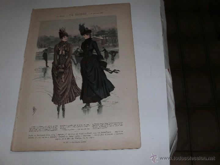 Arte: LE MODE ILLUSTR&Eacute;E - ANTIQUE ENGRAVING - - Foto 7