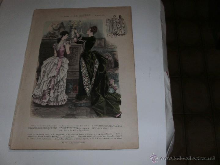 Arte: LE MODE ILLUSTR&Eacute;E - ANTIQUE ENGRAVING - - Foto 8