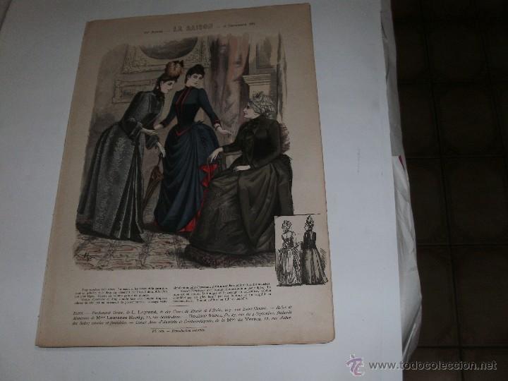 Arte: LE MODE ILLUSTR&Eacute;E - ANTIQUE ENGRAVING - - Foto 2