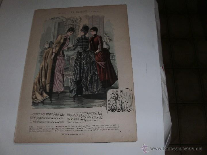 Arte: LE MODE ILLUSTR&Eacute;E - ANTIQUE ENGRAVING - - Foto 4