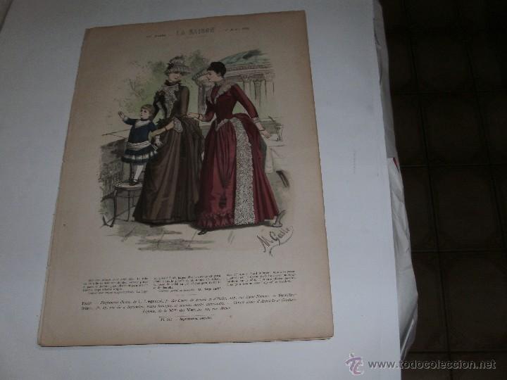 Arte: LE MODE ILLUSTR&Eacute;E - ANTIQUE ENGRAVING - - Foto 5