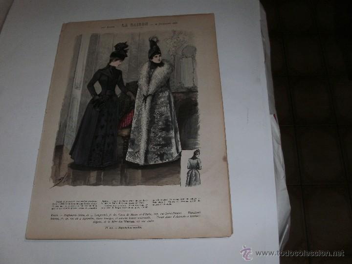 Arte: LE MODE ILLUSTR&Eacute;E - ANTIQUE ENGRAVING - - Foto 6