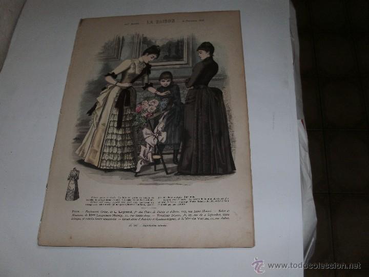 Arte: LE MODE ILLUSTR&Eacute;E - ANTIQUE ENGRAVING - - Foto 7