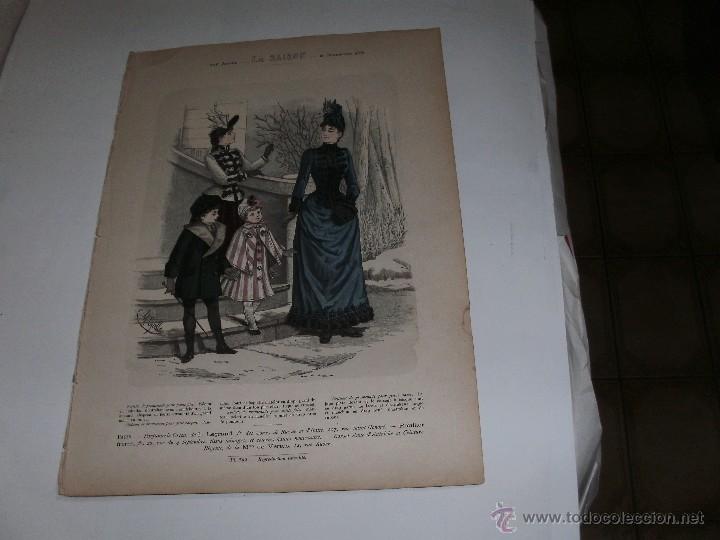 Arte: LE MODE ILLUSTR&Eacute;E - ANTIQUE ENGRAVING - - Foto 8