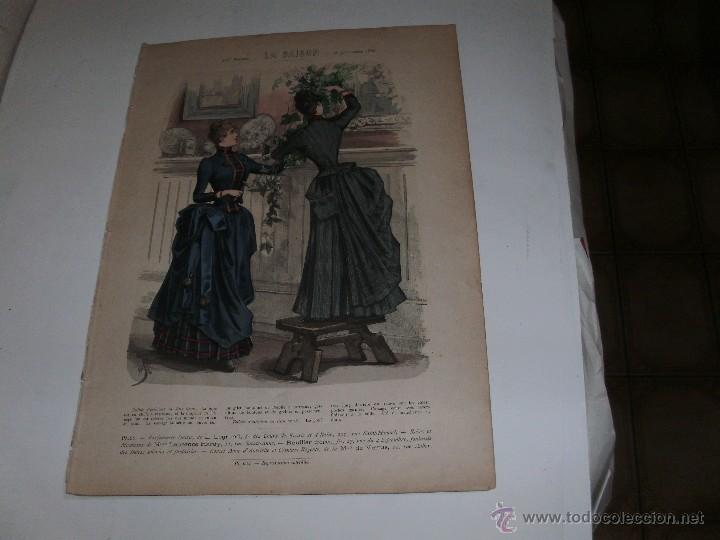 Arte: LE MODE ILLUSTR&Eacute;E - ANTIQUE ENGRAVING - - Foto 2