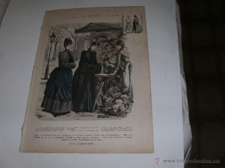 Arte: LE MODE ILLUSTR&Eacute;E - ANTIQUE ENGRAVING - - Foto 4