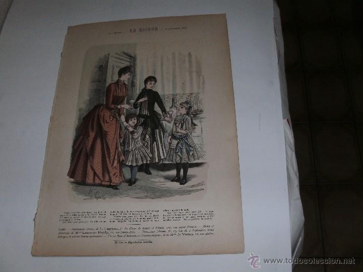 Arte: LE MODE ILLUSTR&Eacute;E - ANTIQUE ENGRAVING - - Foto 6