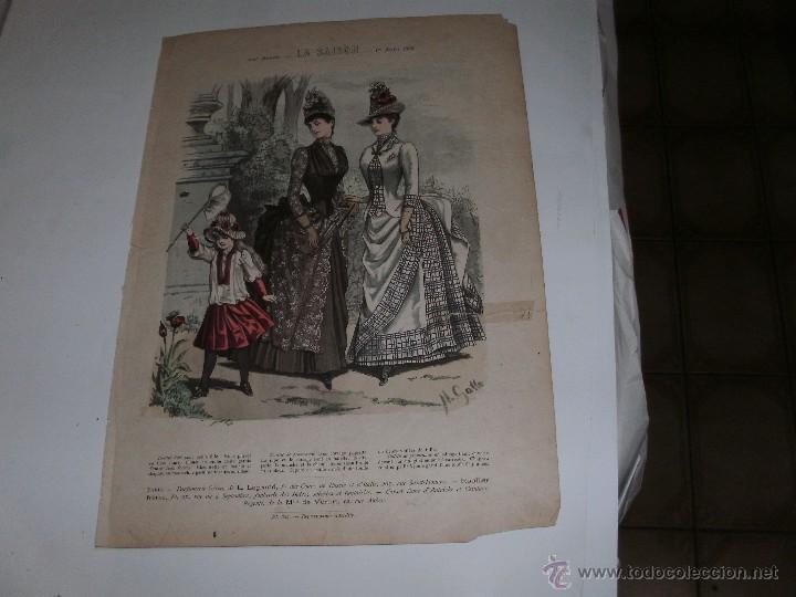 Arte: LE MODE ILLUSTR&Eacute;E - ANTIQUE ENGRAVING - - Foto 7