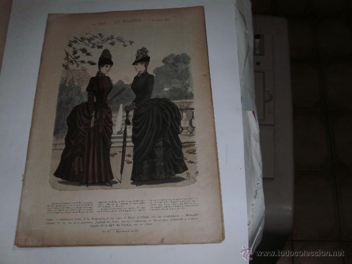 Arte: LE MODE ILLUSTR&Eacute;E - ANTIQUE ENGRAVING - - Foto 1
