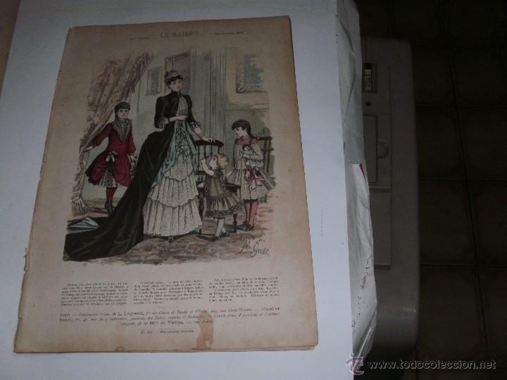 Arte: LE MODE ILLUSTR&Eacute;E - ANTIQUE ENGRAVING - - Foto 4