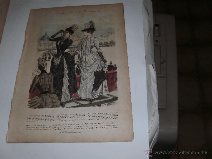 Arte: LE MODE ILLUSTR&Eacute;E - ANTIQUE ENGRAVING - - Foto 5