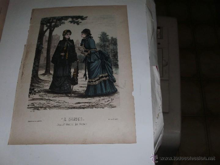 Arte: LE MODE ILLUSTR&Eacute;E - ANTIQUE ENGRAVING - - Foto 8