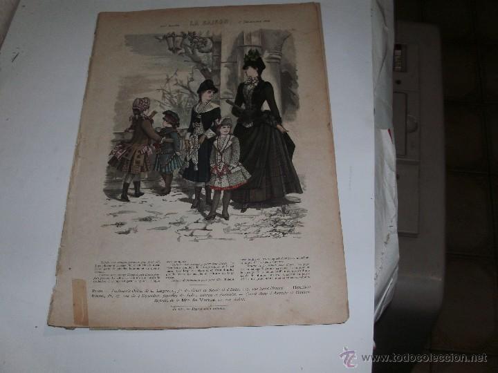 Arte: LE MODE ILLUSTR&Eacute;E - ANTIQUE ENGRAVING - - Foto 1