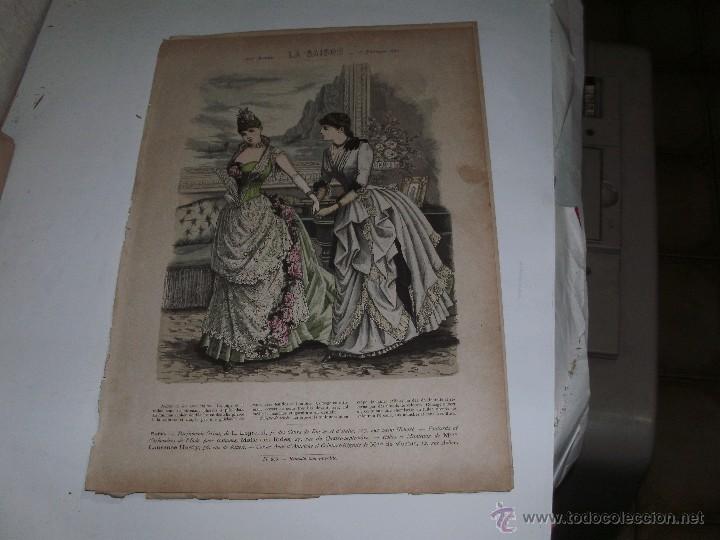 Arte: LE MODE ILLUSTR&Eacute;E - ANTIQUE ENGRAVING - - Foto 5
