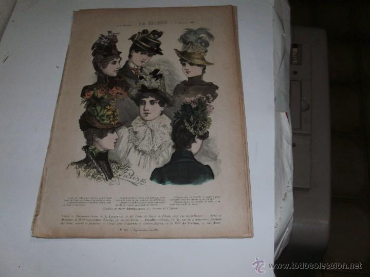 Arte: LE MODE ILLUSTR&Eacute;E - ANTIQUE ENGRAVING - - Foto 1