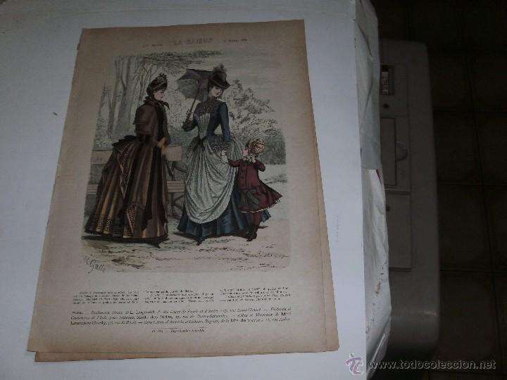 Arte: LE MODE ILLUSTR&Eacute;E - ANTIQUE ENGRAVING - - Foto 5