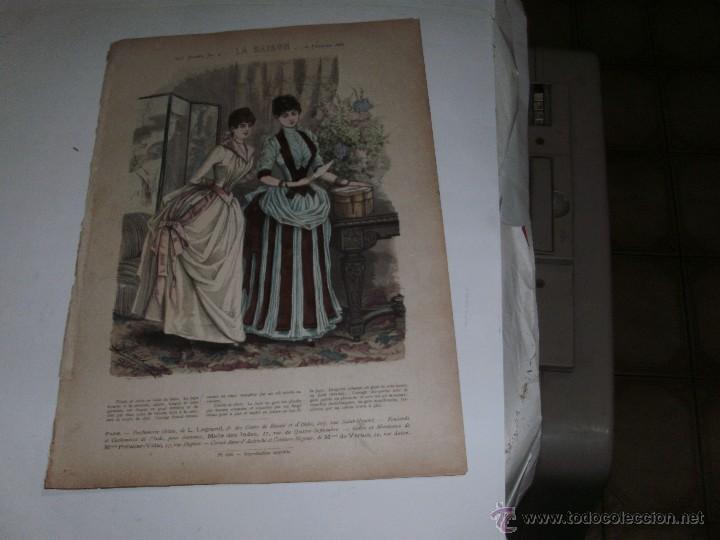 Arte: LE MODE ILLUSTR&Eacute;E - ANTIQUE ENGRAVING - - Foto 6