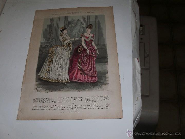 Arte: LE MODE ILLUSTR&Eacute;E - ANTIQUE ENGRAVING - - Foto 7