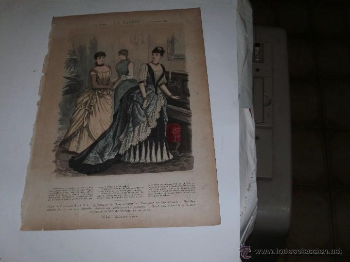 Arte: LE MODE ILLUSTR&Eacute;E - ANTIQUE ENGRAVING - - Foto 8
