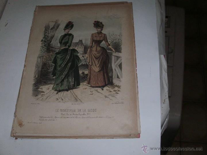 Arte: LE MODE ILLUSTR&Eacute;E - ANTIQUE ENGRAVING - - Foto 1
