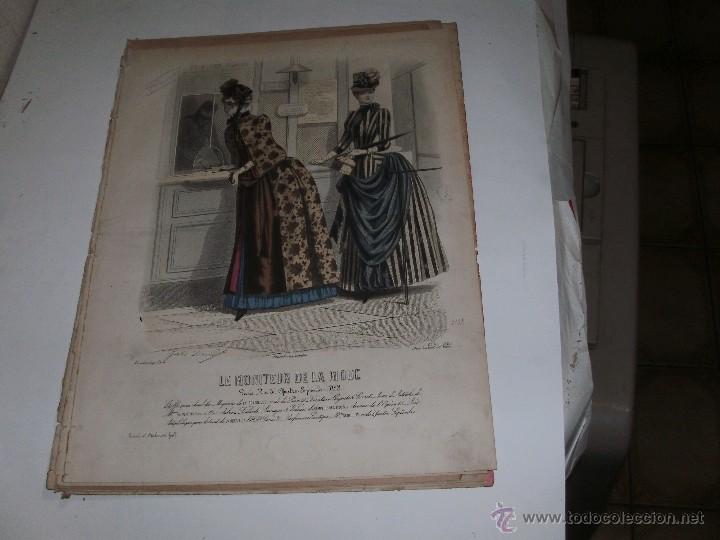 Arte: LE MODE ILLUSTR&Eacute;E - ANTIQUE ENGRAVING - - Foto 2