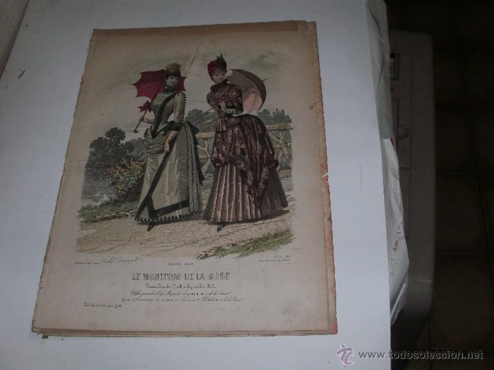 Arte: LE MODE ILLUSTR&Eacute;E - ANTIQUE ENGRAVING - - Foto 3