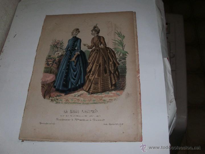 Arte: LE MODE ILLUSTR&Eacute;E - ANTIQUE ENGRAVING - - Foto 5