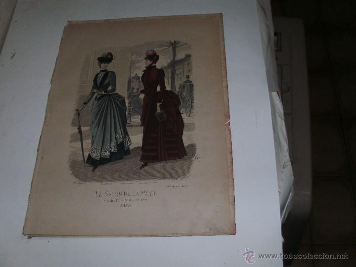 Arte: LE MODE ILLUSTR&Eacute;E - ANTIQUE ENGRAVING - - Foto 6