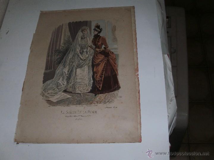 Arte: LE MODE ILLUSTR&Eacute;E - ANTIQUE ENGRAVING - - Foto 7