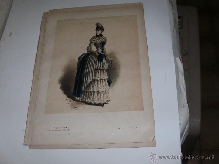 Arte: LE MODE ILLUSTR&Eacute;E - ANTIQUE ENGRAVING - - Foto 1