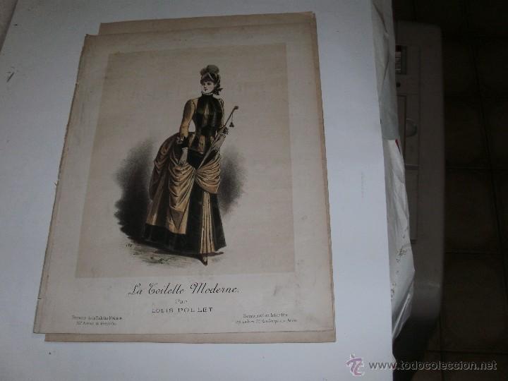 Arte: LE MODE ILLUSTR&Eacute;E - ANTIQUE ENGRAVING - - Foto 2