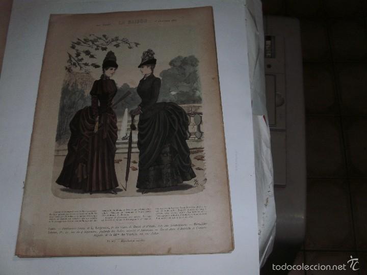 Arte: LE MODE ILLUSTR&Eacute;E - ANTIQUE ENGRAVING - - Foto 1