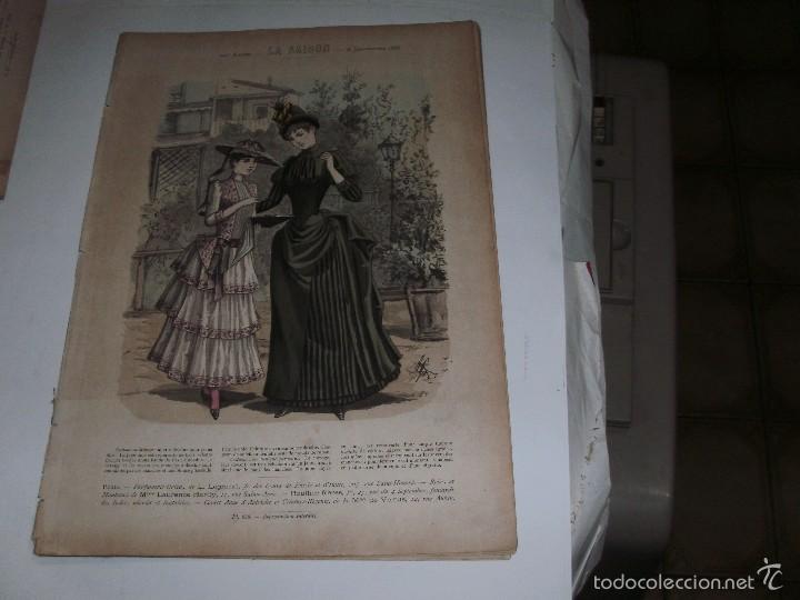 Arte: LE MODE ILLUSTR&Eacute;E - ANTIQUE ENGRAVING - - Foto 1