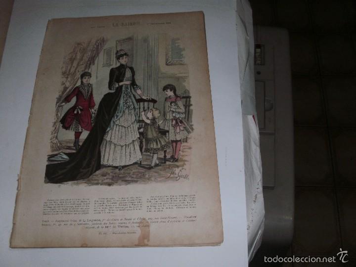 Arte: LE MODE ILLUSTR&Eacute;E - ANTIQUE ENGRAVING - - Foto 1