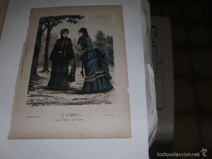 Arte: LE MODE ILLUSTR&Eacute;E - ANTIQUE ENGRAVING - - Foto 1
